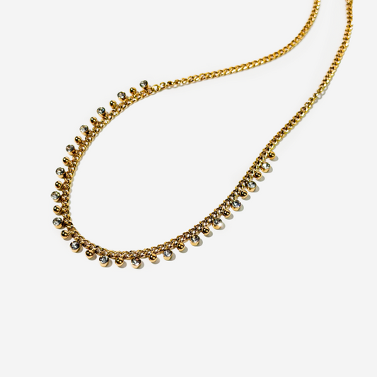 Gold-plated Titanium Necklace