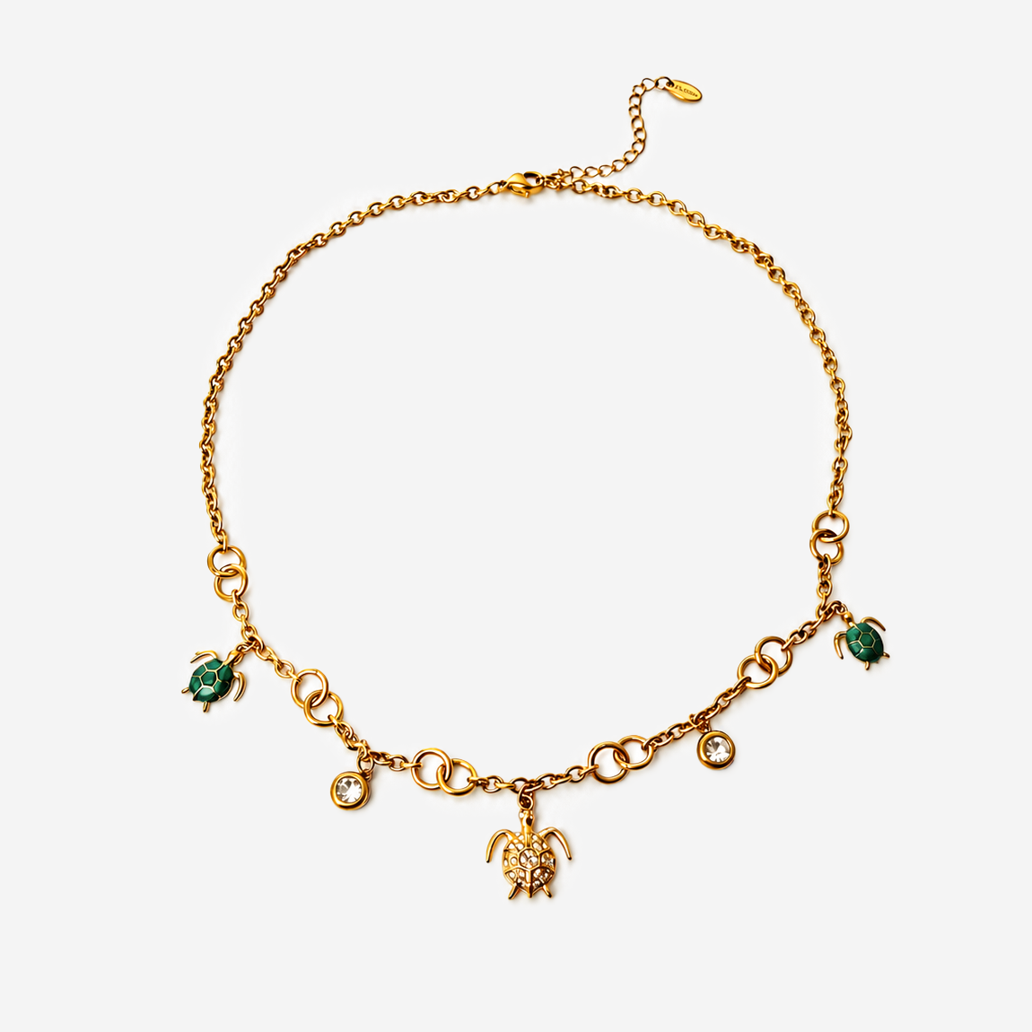 Titanium Gold Plated Necklace