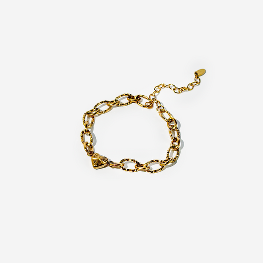 Gold-plated Titanium Bracelet