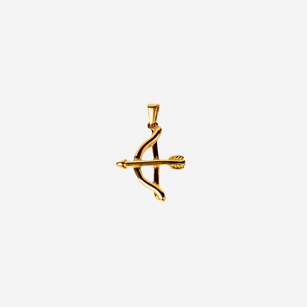 Gold-plated Titanium Charm