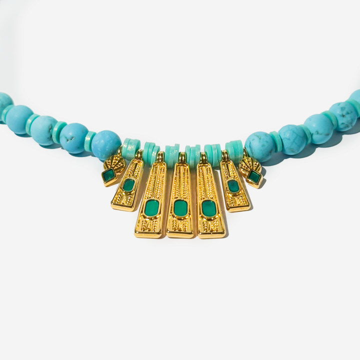 Helios Glow Necklace – Greek Collection