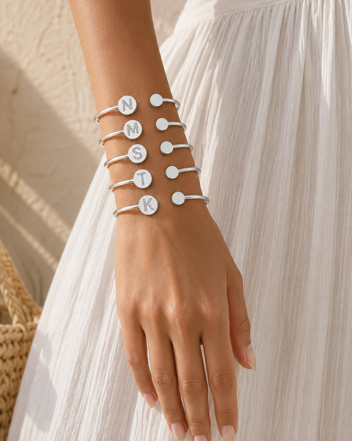 Gold-plated Titanium Italian Collection Bracelet