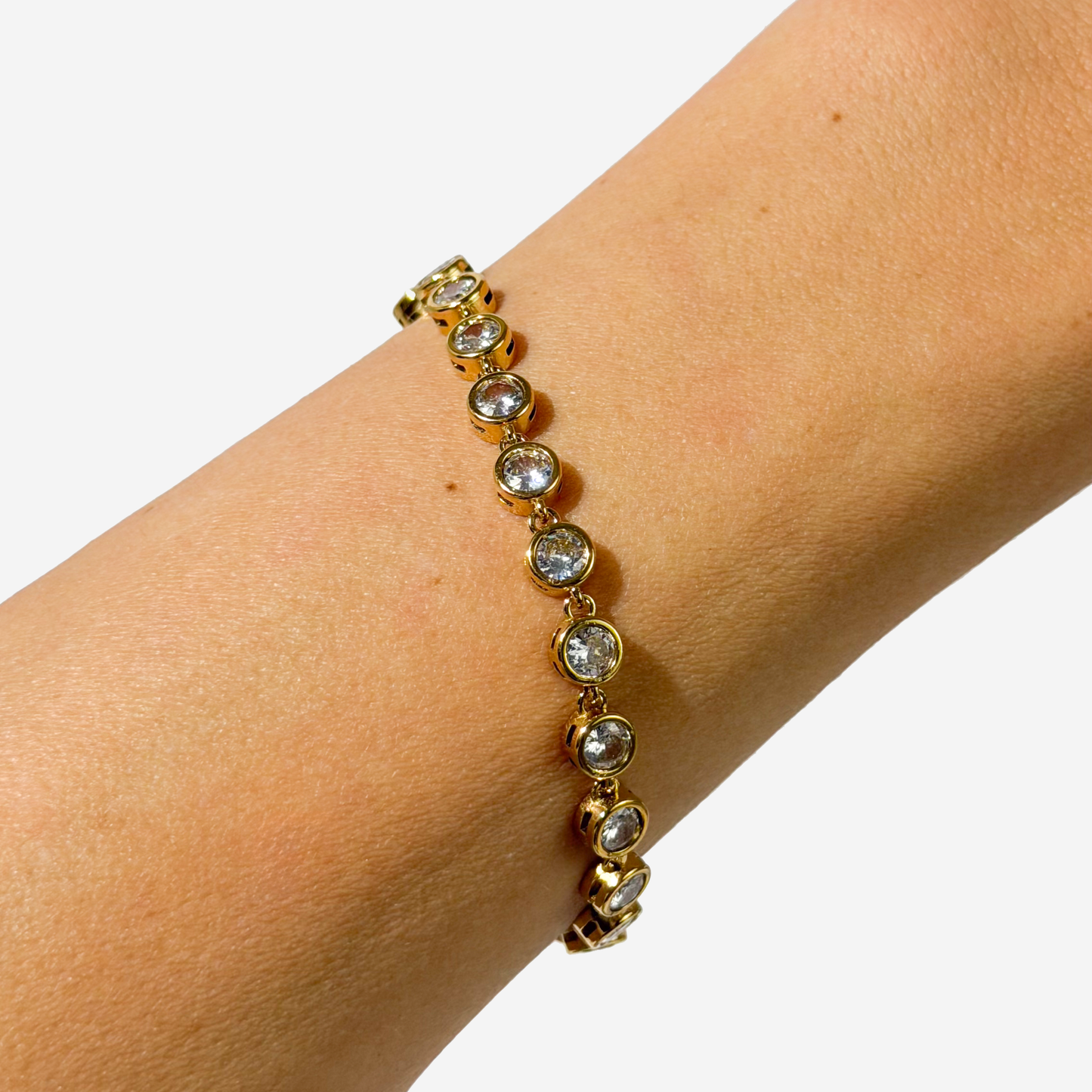 Gold-plated Titanium Italian Collection Bracelet