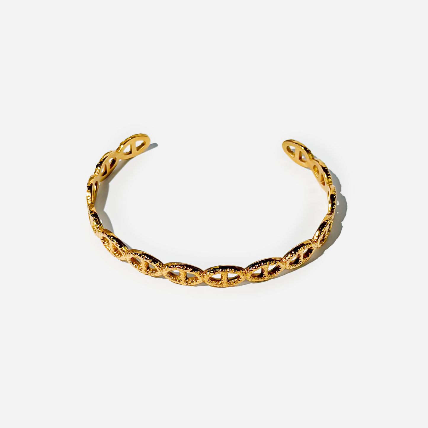 Gold-plated Titanium Bracelet