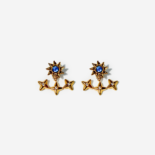 Gold-plated Titanium Earrings