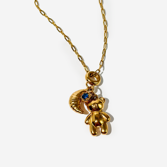 Gold-plated Titanium Necklace