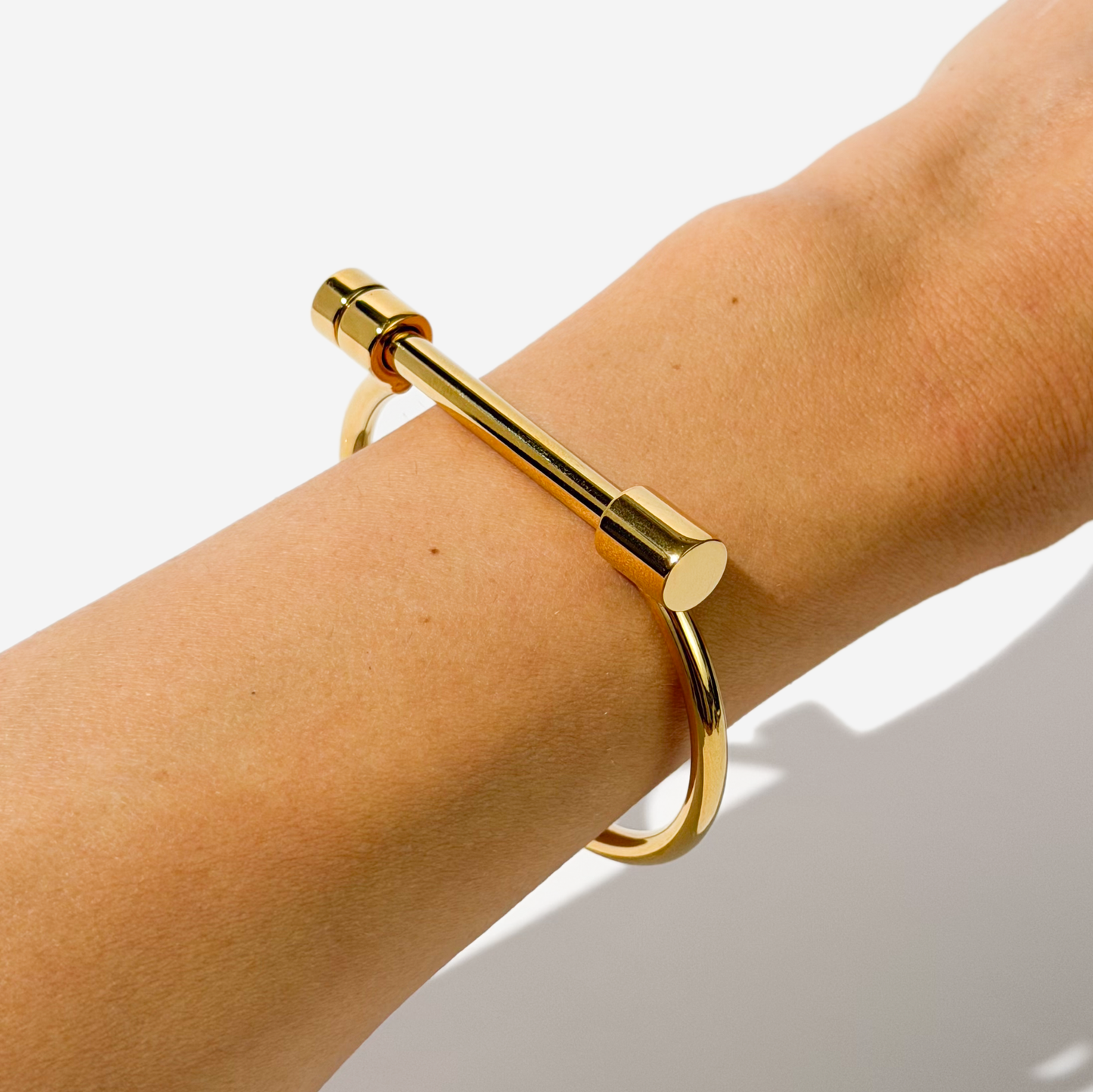 Gold-plated Titanium Bracelet