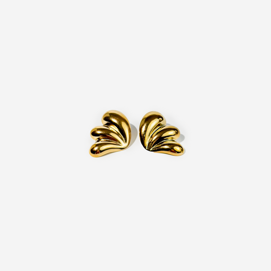 Gold-plated Titanium Earrings