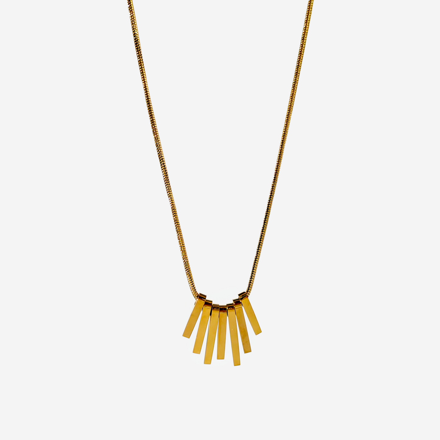 Gold-plated Titanium Necklace