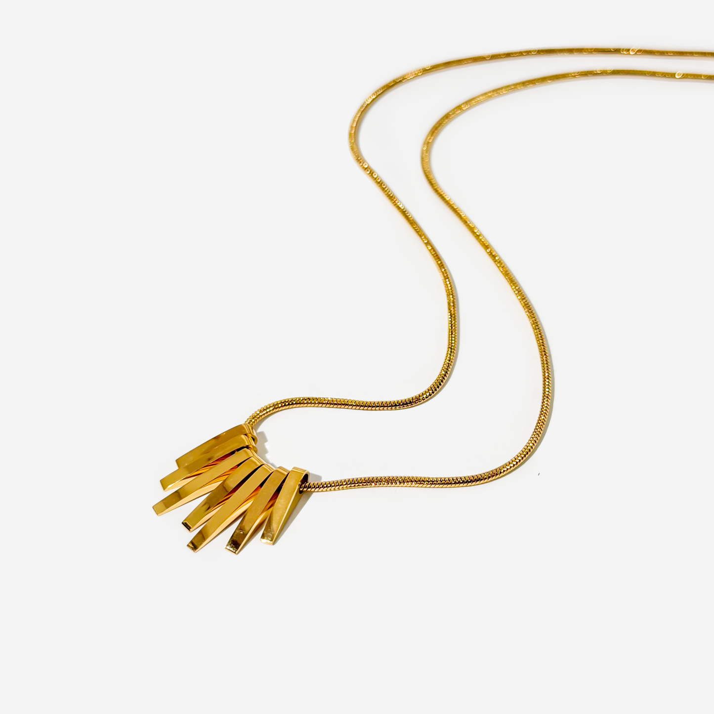 Gold-plated Titanium Necklace