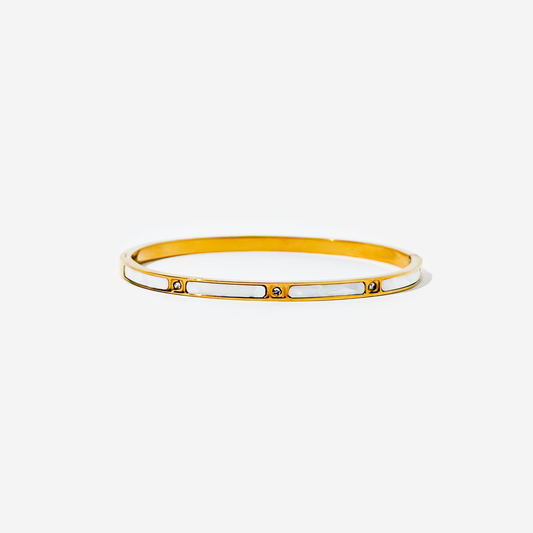 Gold-plated Titanium Bracelet