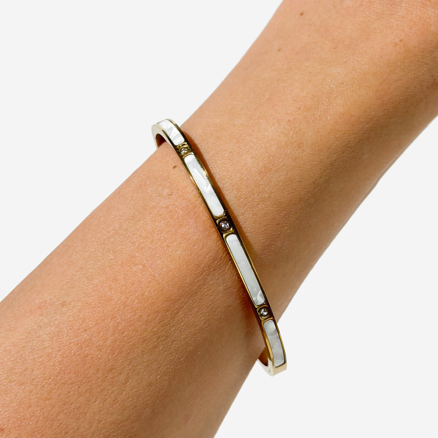 Gold-plated Titanium Bracelet