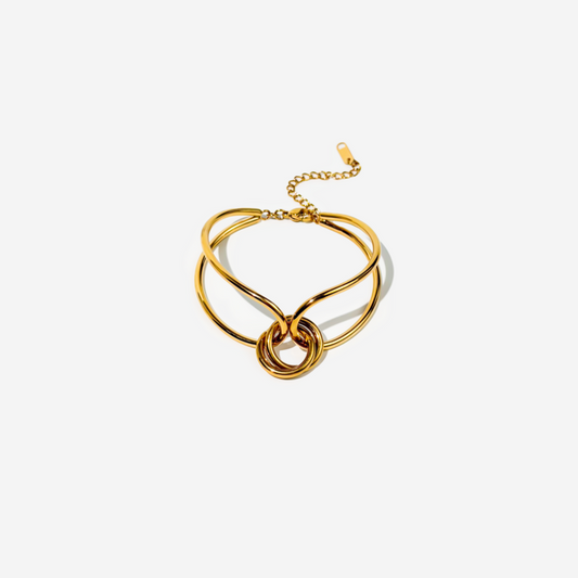 Gold-plated Titanium Bracelet