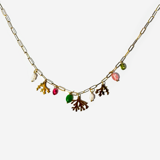 Gold-plated Titanium Necklace