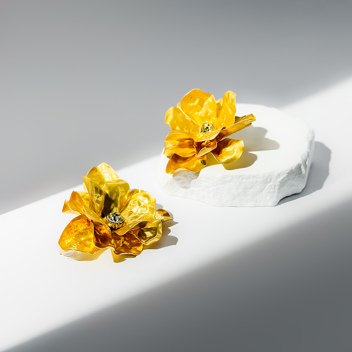 Silver with Pendants Earrings