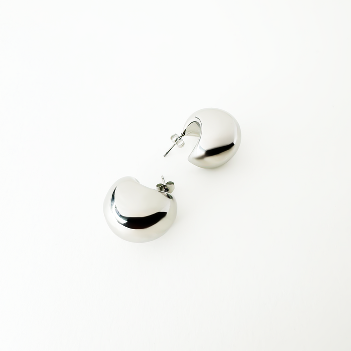 Gold-plated Titanium Bold Earrings