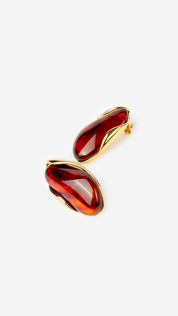 Gold-plated Titanium Earrings