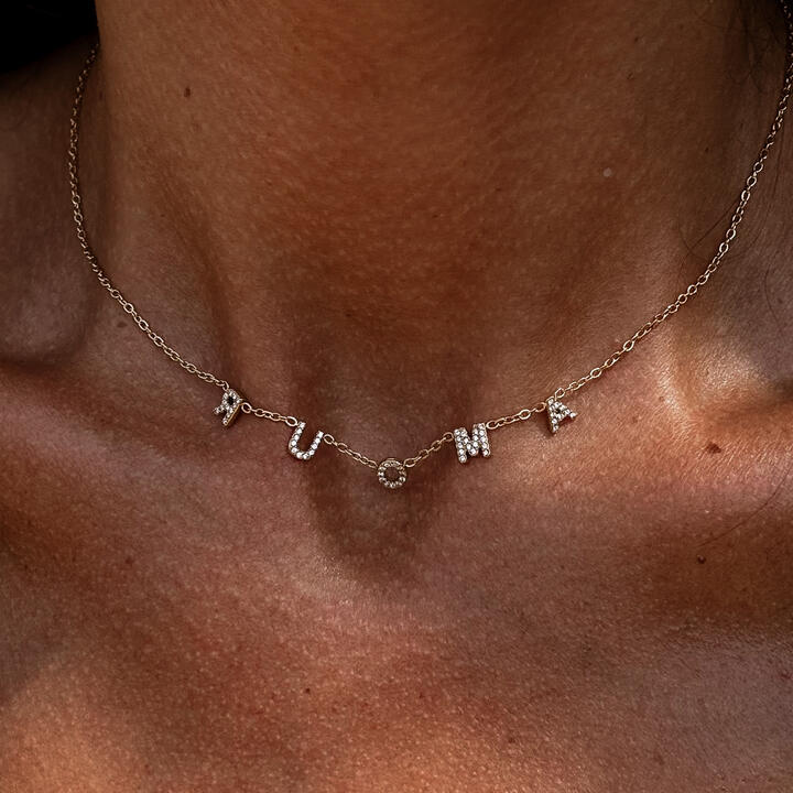 Gold-plated Titanium Necklace