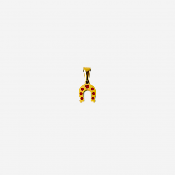 Gold-plated Titanium Charm