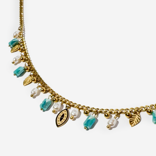 Azzurro Necklace – Italian Collection