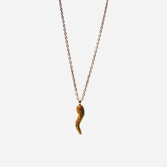 Gold-plated Titanium Necklace