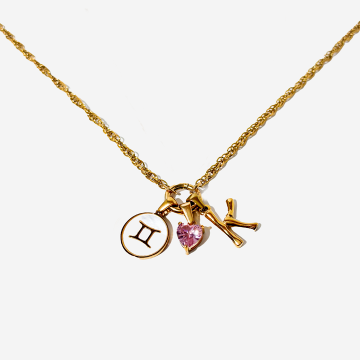 Gold-plated Titanium Charm