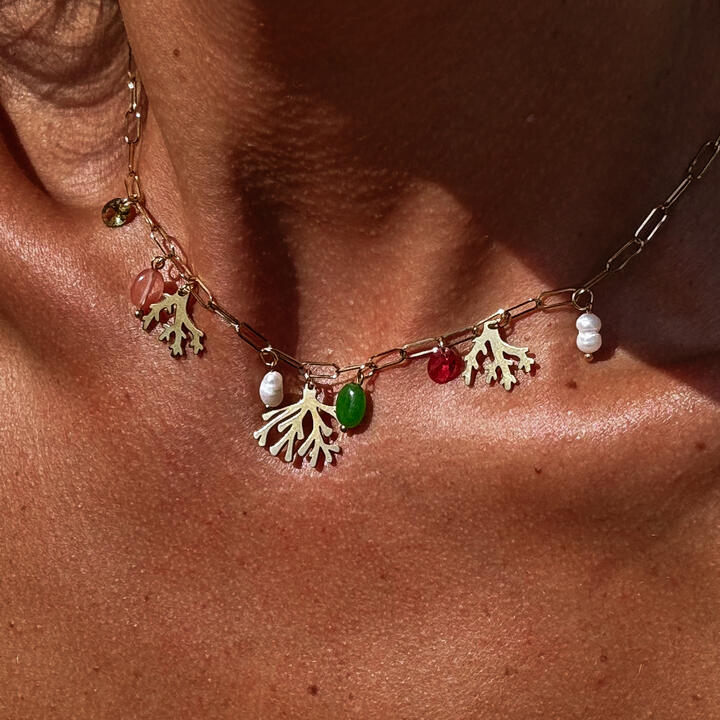 Gold-plated Titanium Necklace