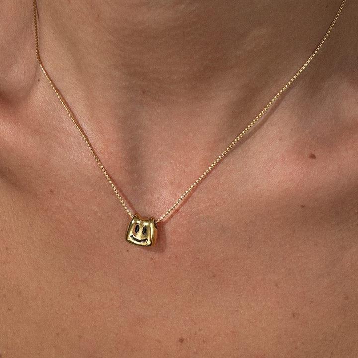 Gold-plated Titanium Necklace