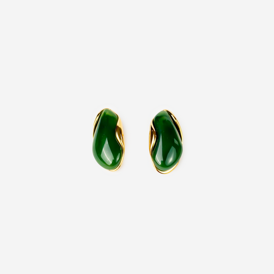 Gold-plated Titanium Earrings