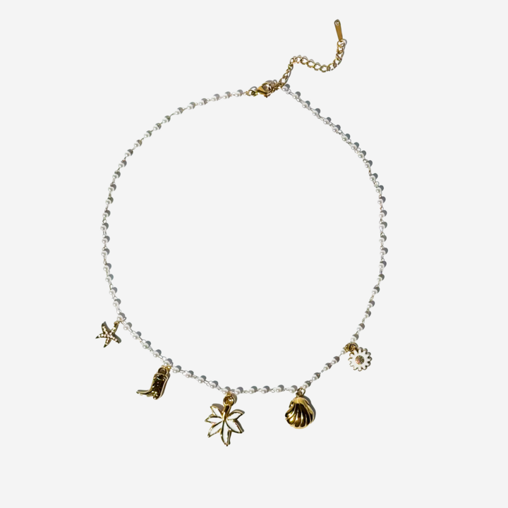 Gold-plated Titanium Necklace