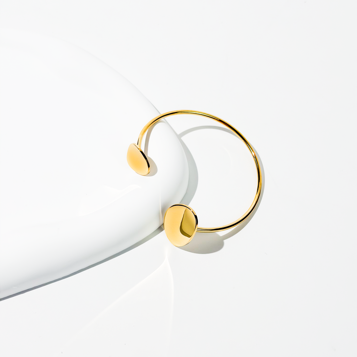 Gold-plated Titanium Bracelet