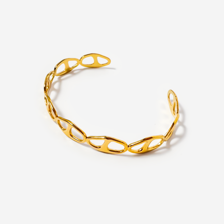 Gold-plated Titanium Bracelet