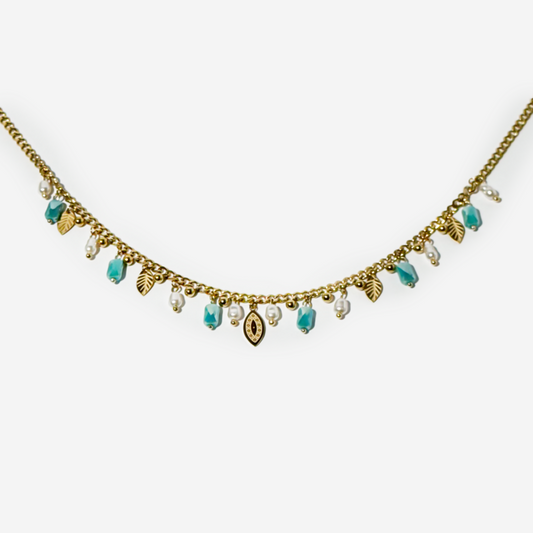 Azzurro Necklace – Italian Collection
