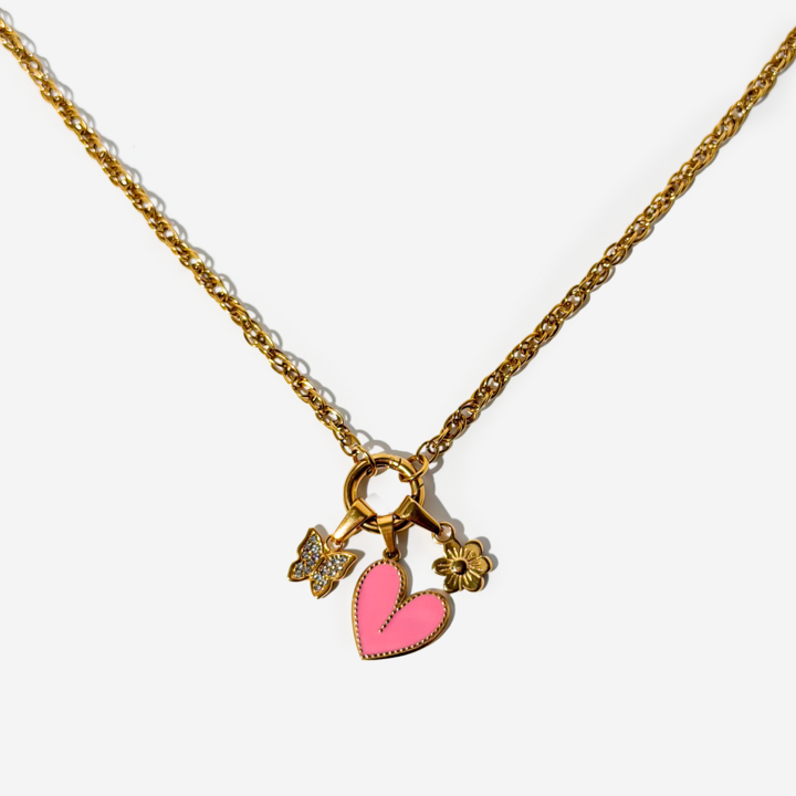 Gold-plated Titanium Charm