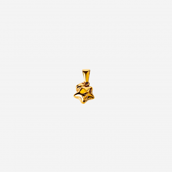 Gold-plated Titanium Charm