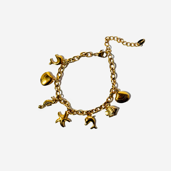 Gold-plated Titanium Bracelet