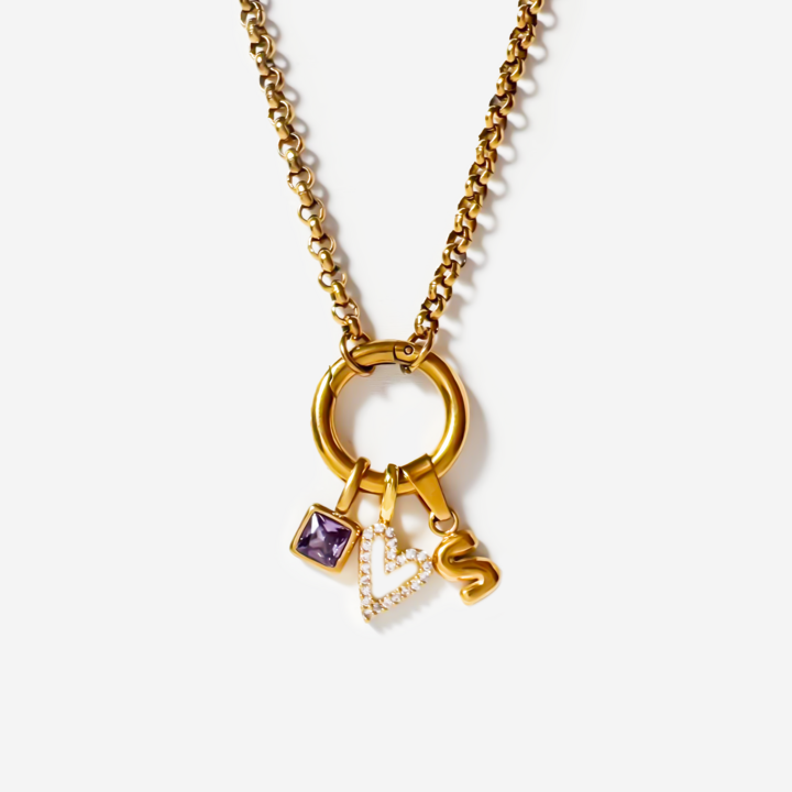 For All Necklace Types Goat Horn Charm