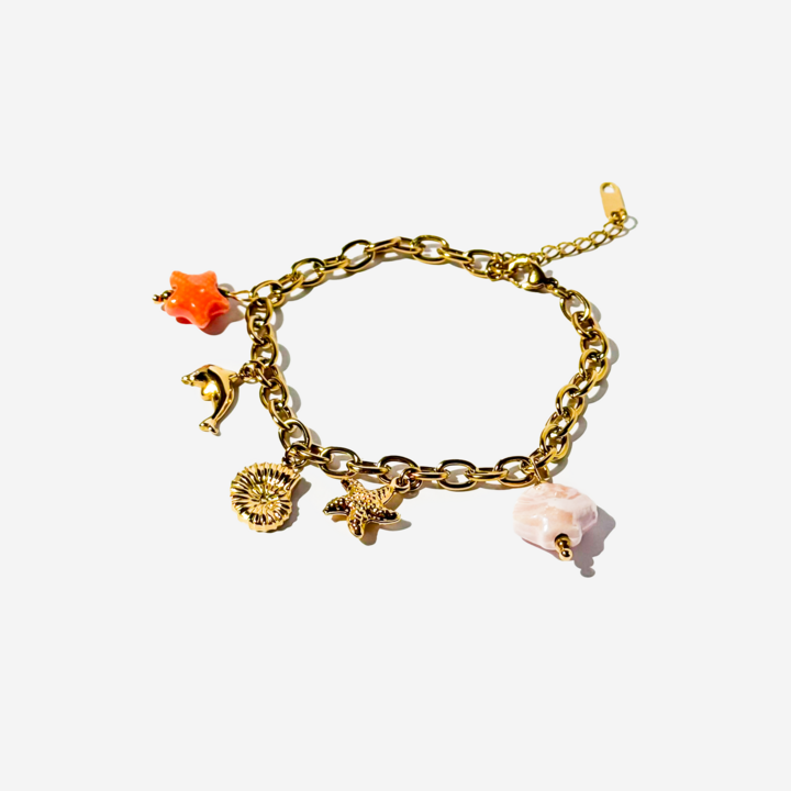 Gold-plated Titanium Bracelet