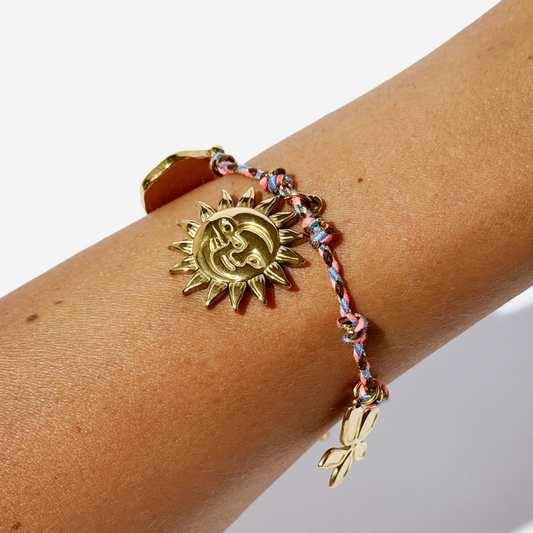 Gold-plated Titanium Bracelet