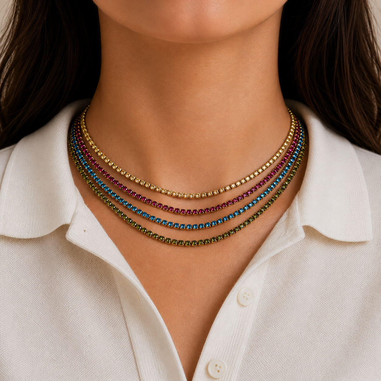 Tennis Necklace