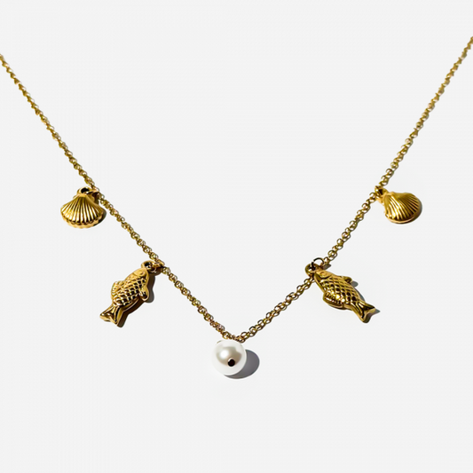 Gold-plated Titanium Necklace