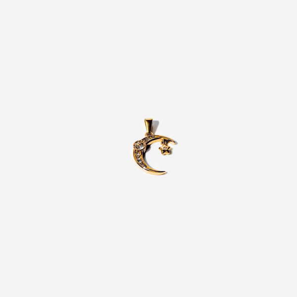 Gold-plated Titanium Charm