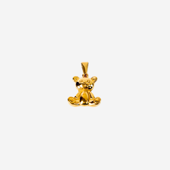 Gold-plated Titanium Charm