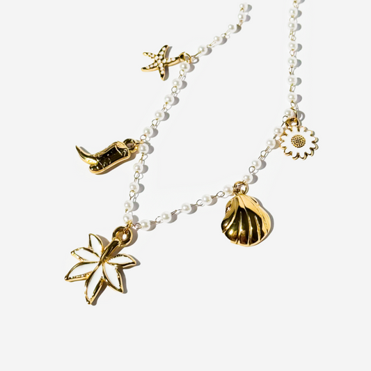 Gold-plated Titanium Necklace