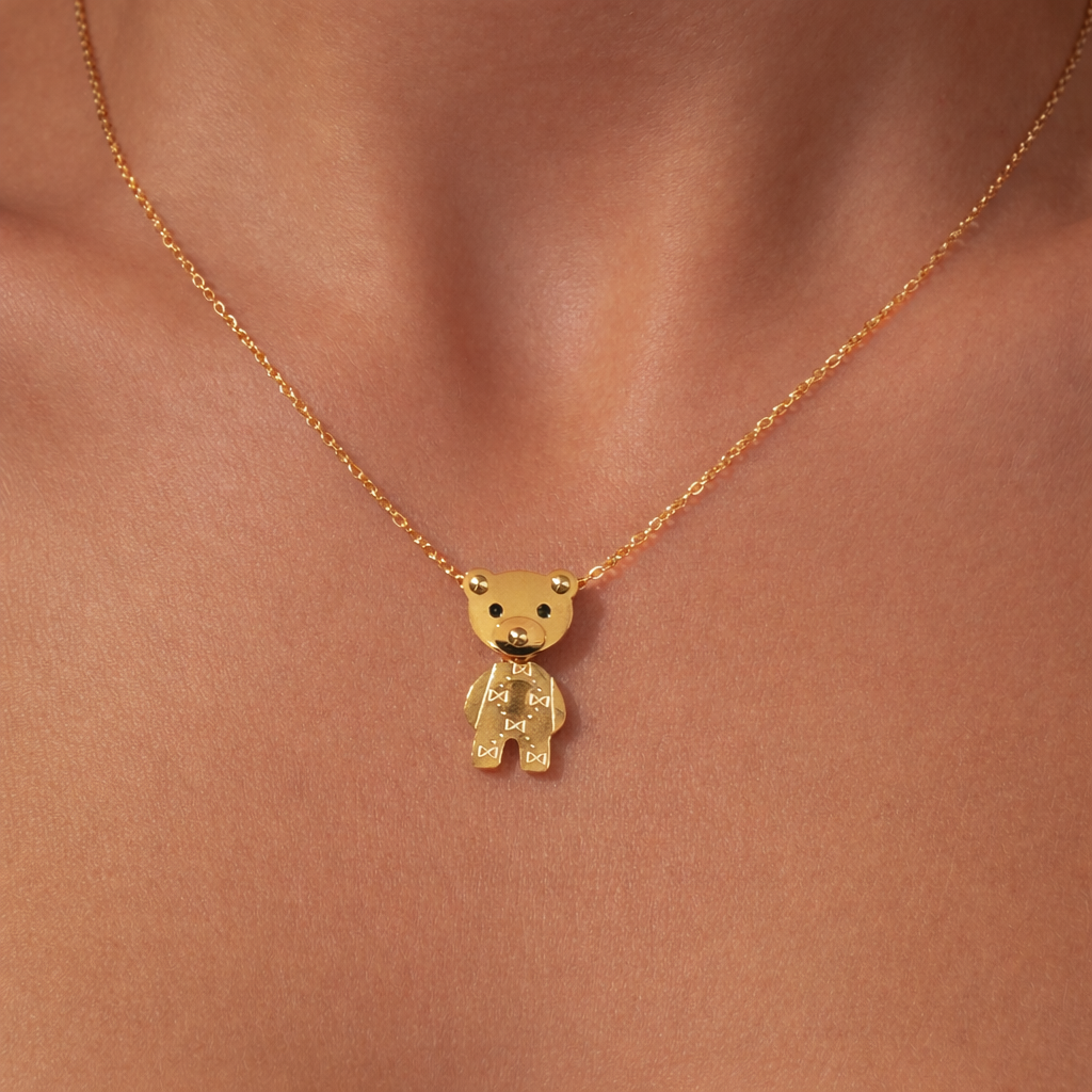 Gold-plated Titanium Necklace