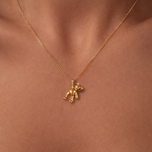 Gold-plated Titanium Necklace