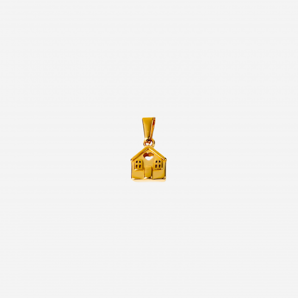 Gold-plated Titanium Charm