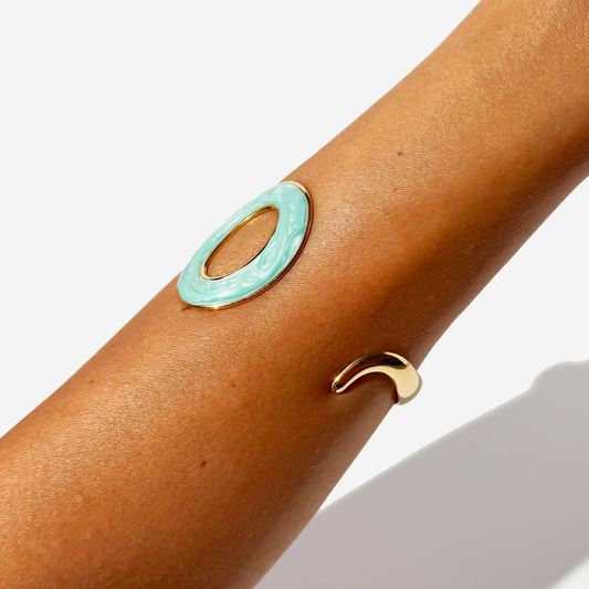 Gold-plated Titanium Bracelet