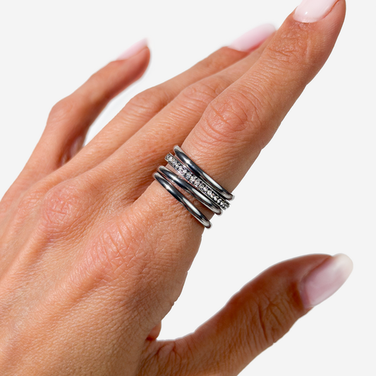 მოოქროვილი ტიტანის ბეჭედი