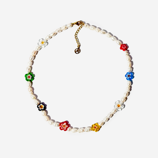 "perla & Fiori" Italian Collection Necklace